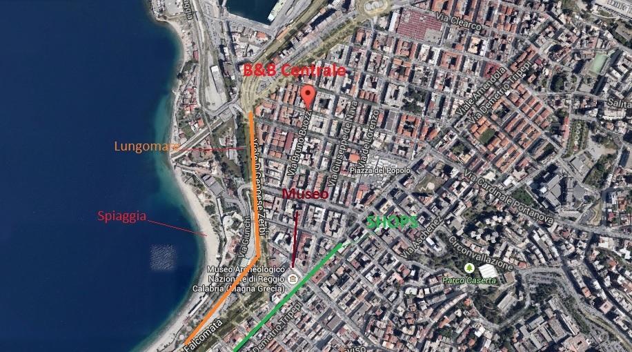 B&B Centrale Affittacamere Reggio di Calabria Eksteriør bilde